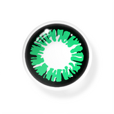 Lentile de contact colorate verde Cyberpunk Cosplay